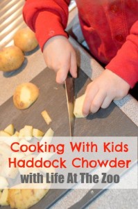 Cooking with Kids Haddock Chowder