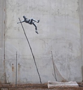 banksy olympics graffiti