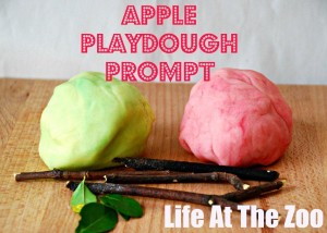apple playdough