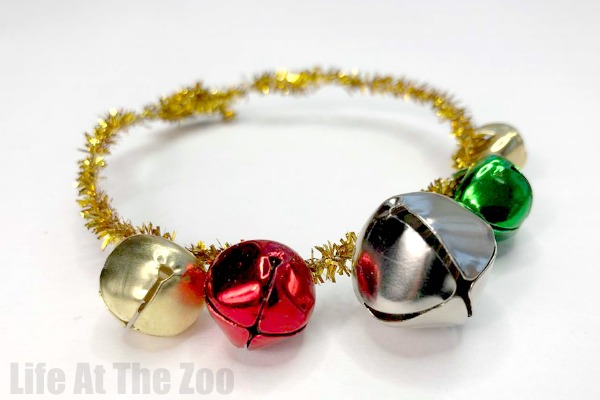 Assorted Colors,Set of 12 Joyci Nylon Wrist Bells Rattles Ring Bracelet 