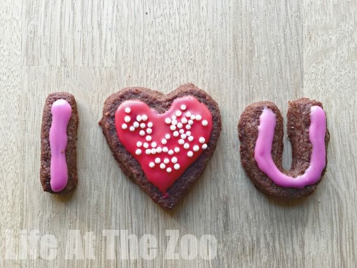 Love Cookies for Valentine's Day
