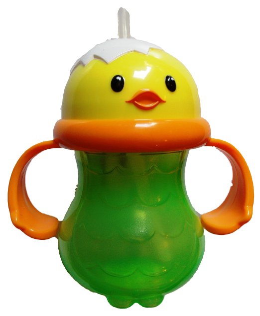 chick drinking cup