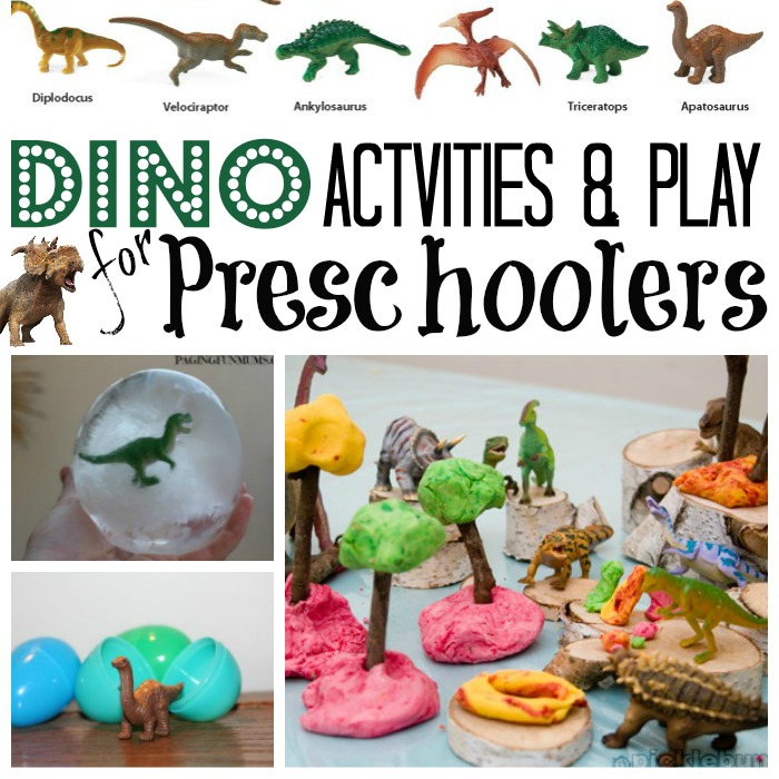 Dinosaur Activities for Preschoolers - we are having lots of fun playing with our new Dinosaur toys - there are so many play and learning opportunities to be had with them. Check out how we like to use our Dinosaur toys (and a recommendation on our favourite Dinosaur toy brand!)